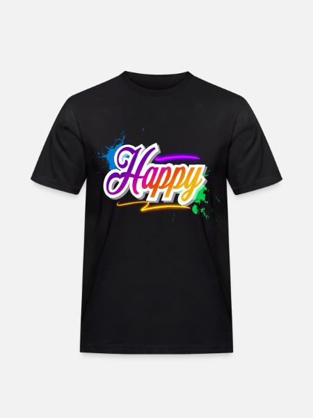 Content - T-shirt Workwear homme - noir