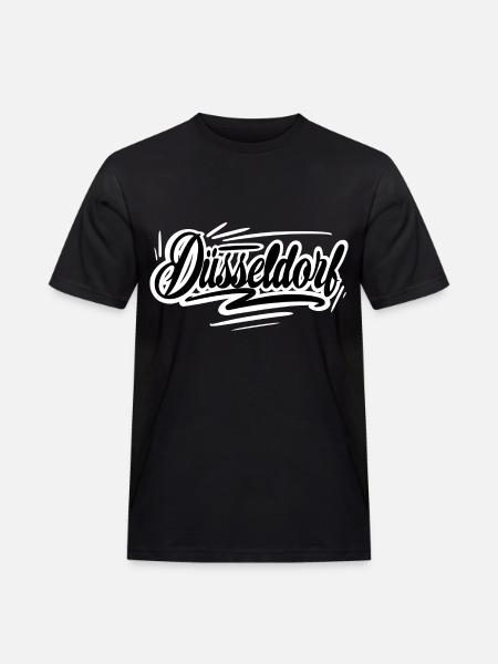 Dusseldorf - Men's Workwear T-Shirt - black