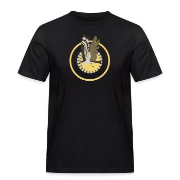 Rapace - T-shirt Workwear homme - noir - Devant - AI Model Male 178 light (178cm)
