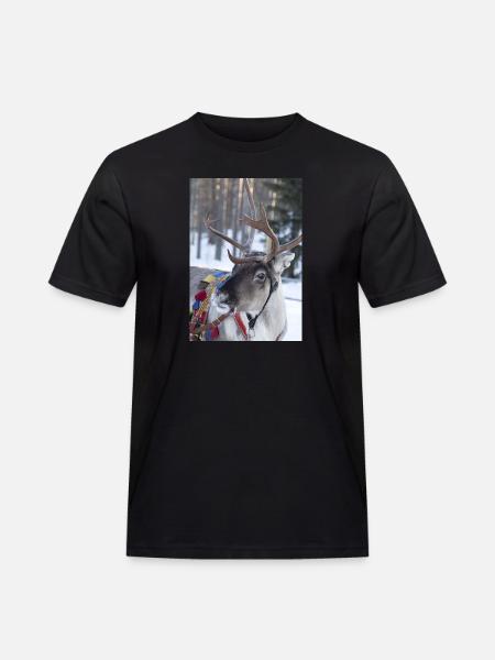 Reindeer - Men's Workwear T-Shirt - black
