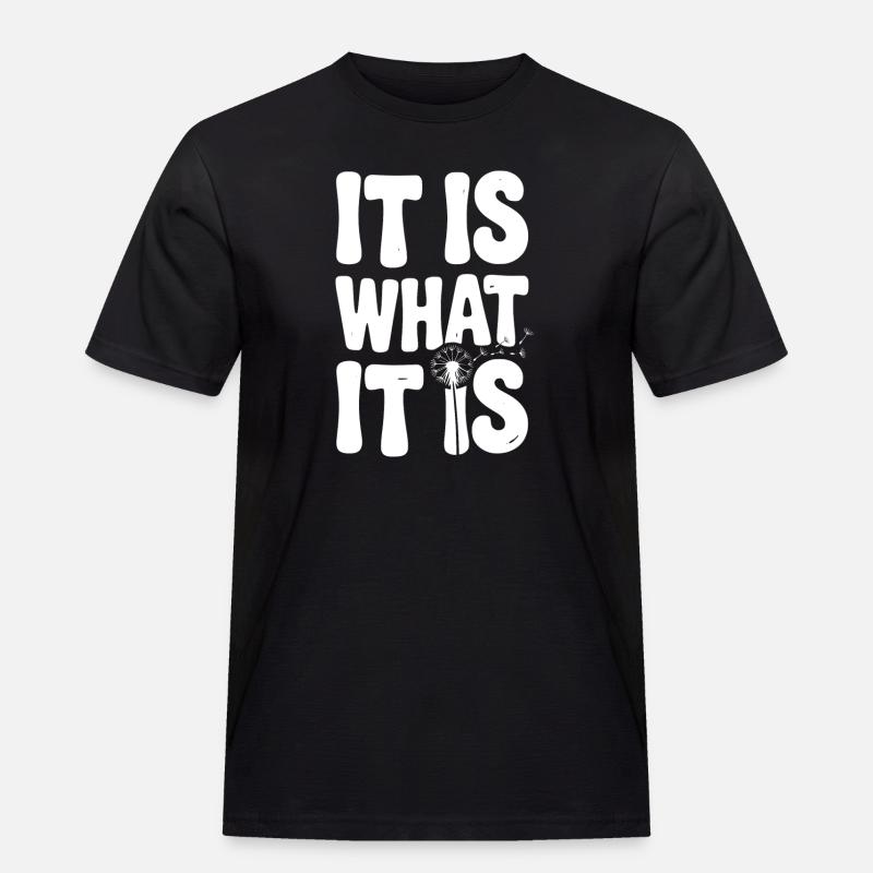 C’est ce que c’est - T-shirt Workwear homme - noir