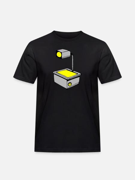 Polylux - Männer Workwear T-Shirt - Schwarz