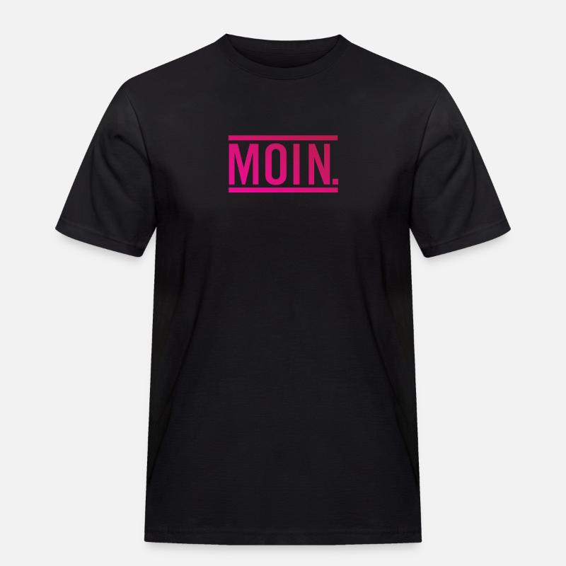MOIN. - Männer Workwear T-Shirt - Schwarz