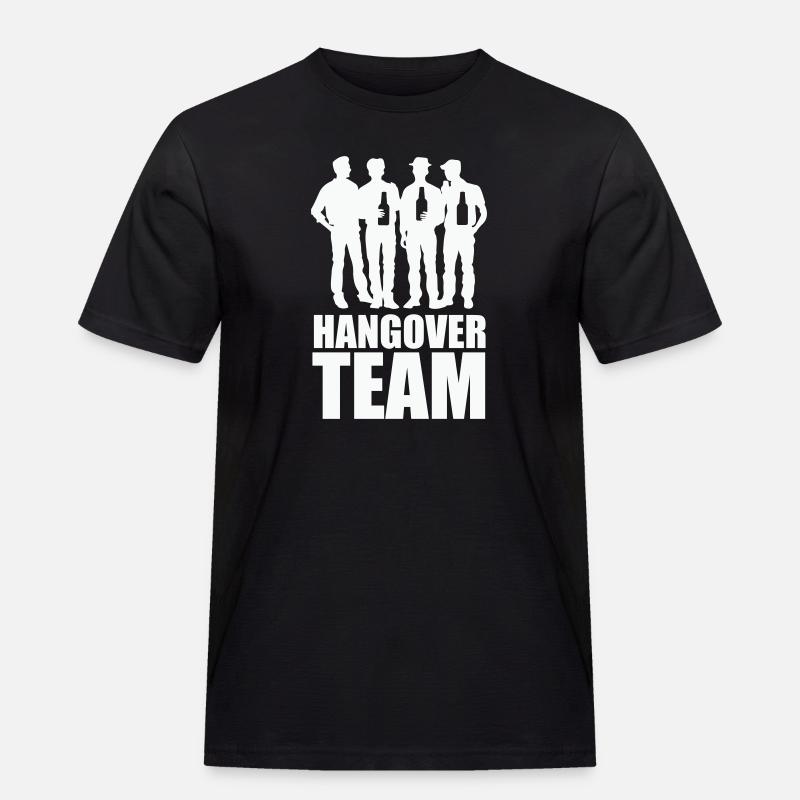 Hangover Team - Men's Workwear T-Shirt - black