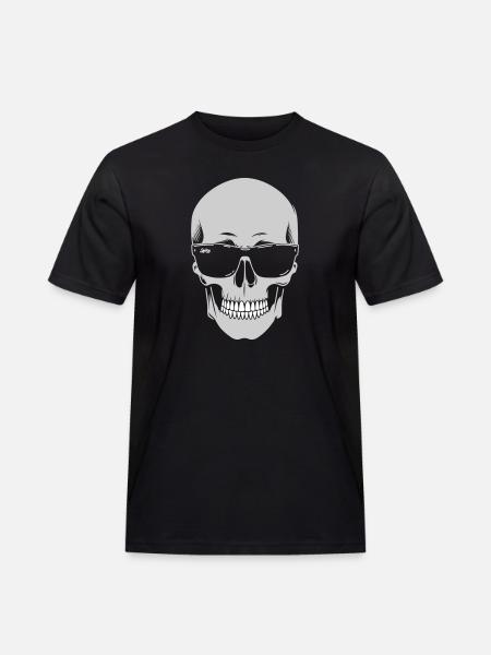 Sunglasses Skeleton Noir - Men's Workwear T-Shirt - black
