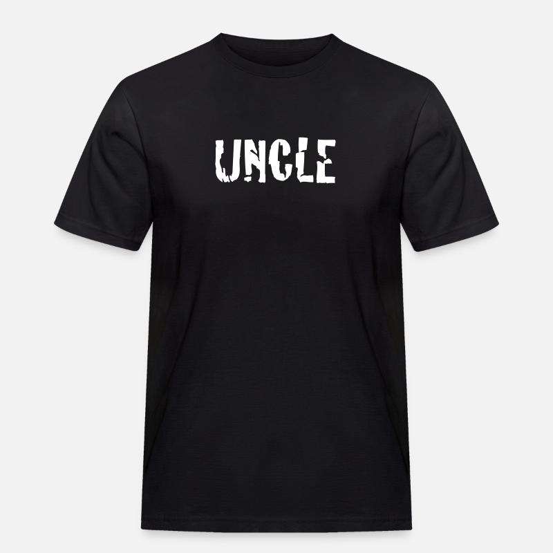 uncle - Männer Workwear T-Shirt - Schwarz