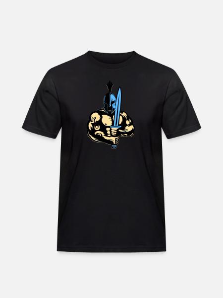 Sparta Warrior - Men's Workwear T-Shirt - black