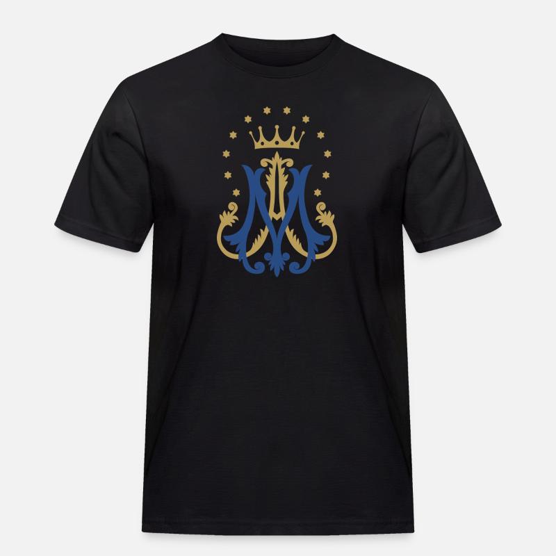 Auspice Maria - Men's Workwear T-Shirt - black