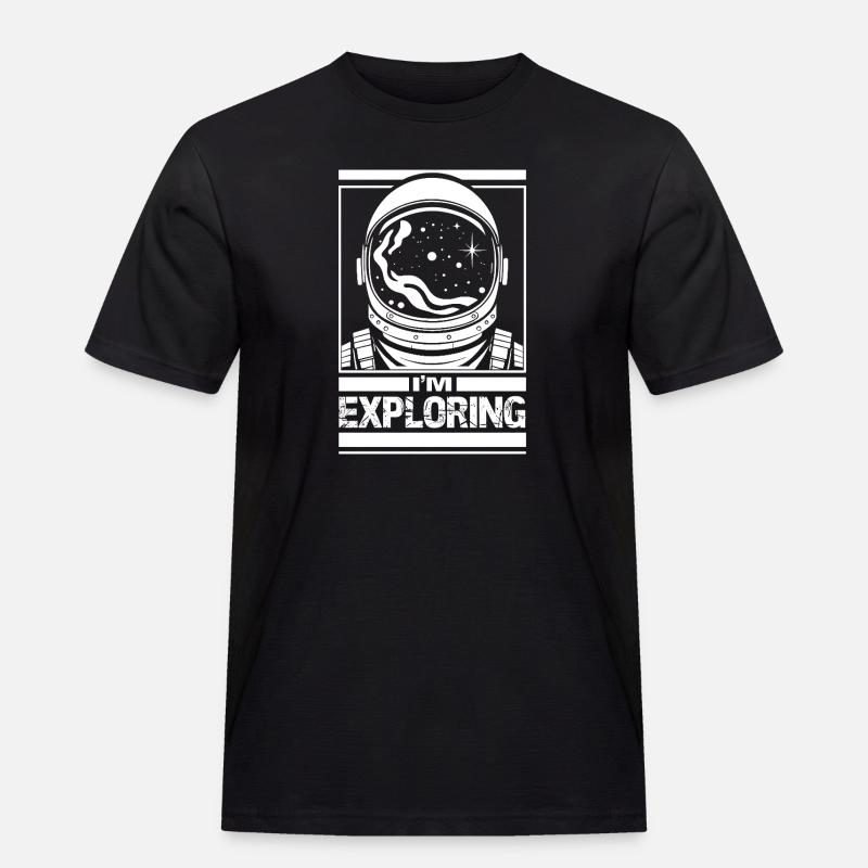 J’explore - T-shirt Workwear homme - noir