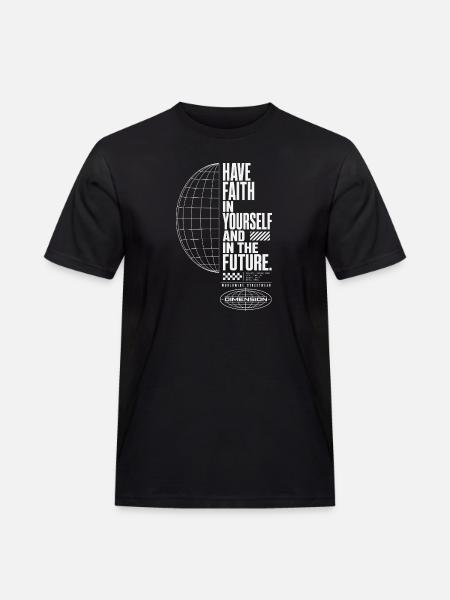 Believe in yourself and the future - Men's Workwear T-Shirt - black
