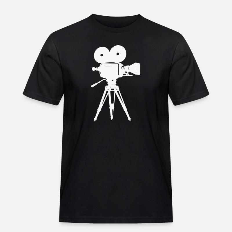 Caméra à pellicule Caméra - T-shirt Workwear homme - noir