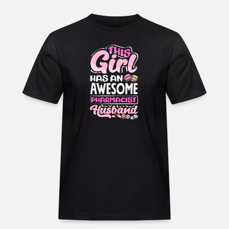 Dieses Mädchen Hat Einen Großartigen - Männer Workwear T-Shirt - Schwarz