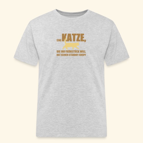 hungrige_katze - Männer Workwear T-Shirt