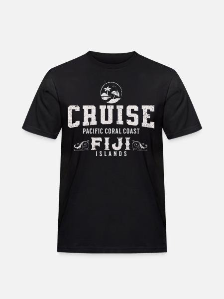 Cruise Fiji islands - Men's Workwear T-Shirt - black