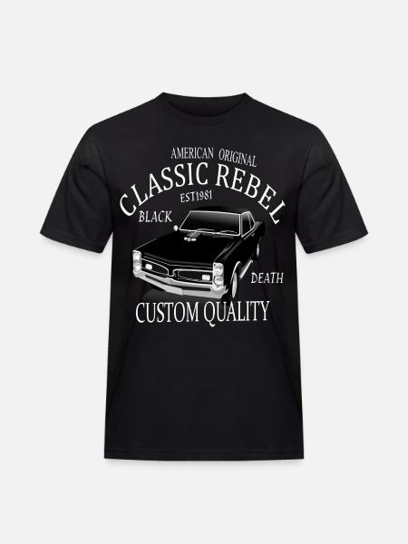 American Classic rebel - Men's Workwear T-Shirt - black