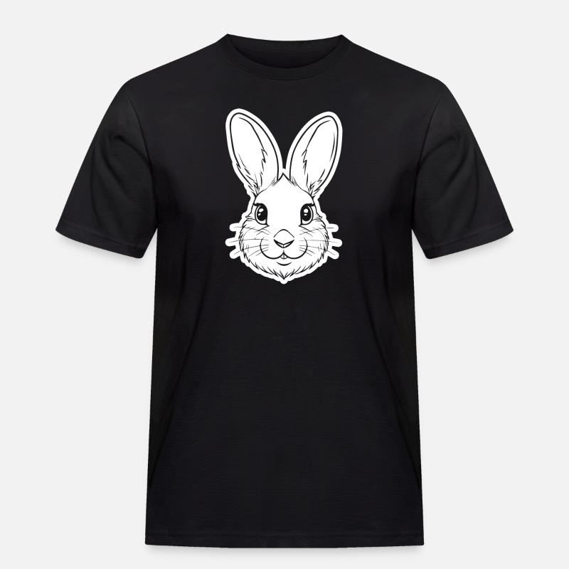 Rabbit Rabbit - Men's Workwear T-Shirt - black