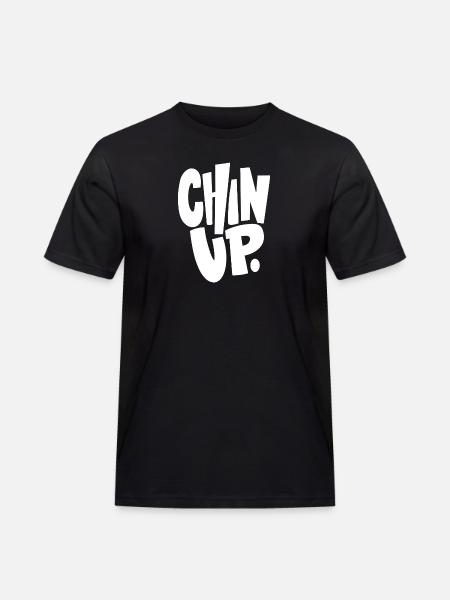 Chin Up - Men's Workwear T-Shirt - black