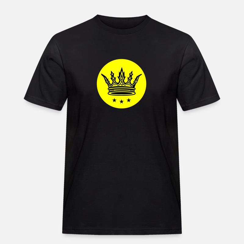Krone - Männer Workwear T-Shirt - Schwarz
