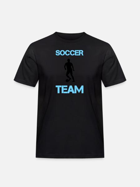 Soccer Player Team - Men's Workwear T-Shirt - black