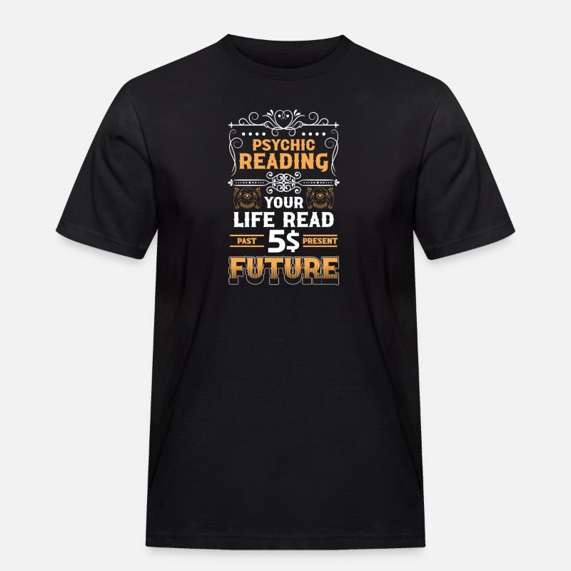 Hellseher Astrologie Hellsehen Sternzeichen - Männer Workwear T-Shirt - Schwarz