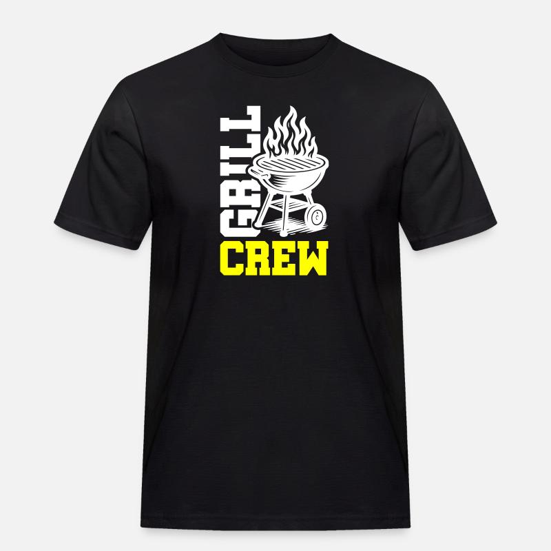 Grill Crew - Men's Workwear T-Shirt - black