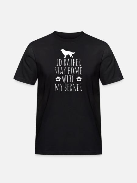 Bouvier bernois - T-shirt Workwear homme - noir
