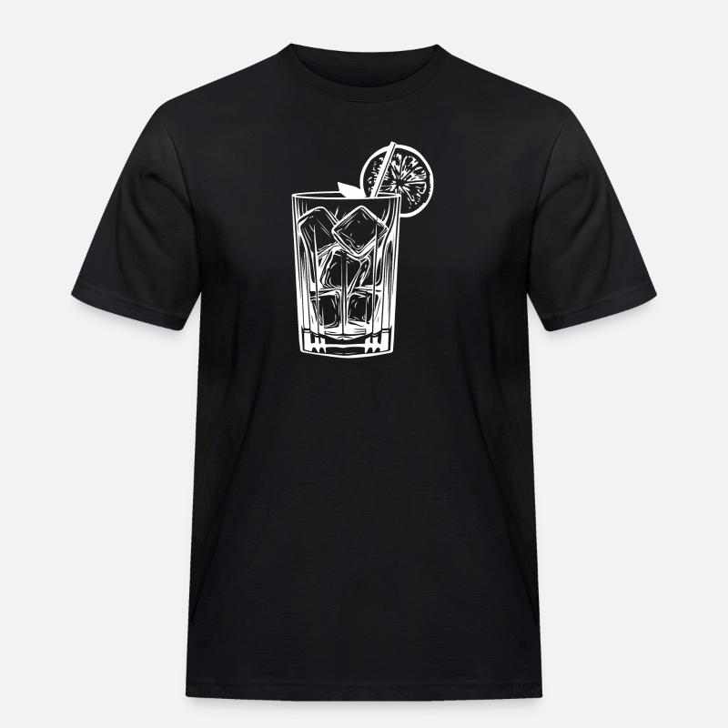 Limonade Getränk - Männer Workwear T-Shirt - Schwarz