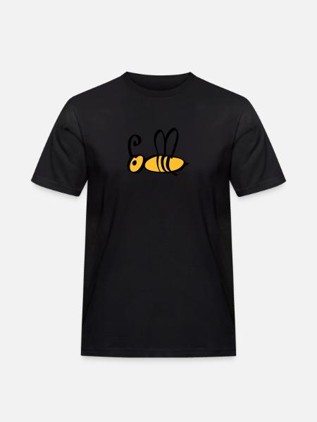 bee / honeybee 2c - Men's Workwear T-Shirt - black