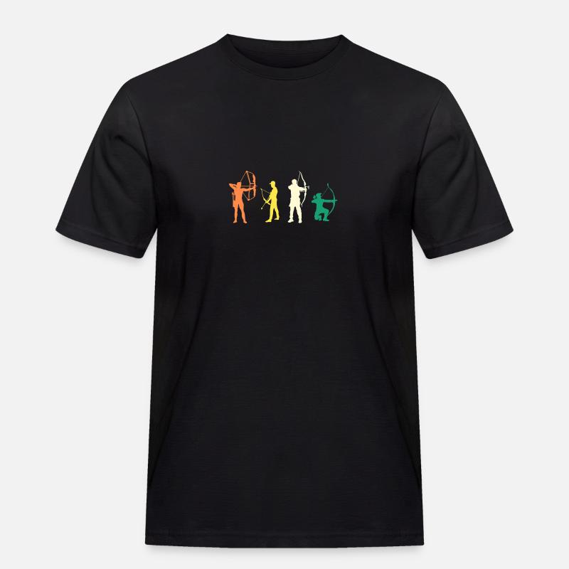 Archer Evolution Archery - Men's Workwear T-Shirt - black