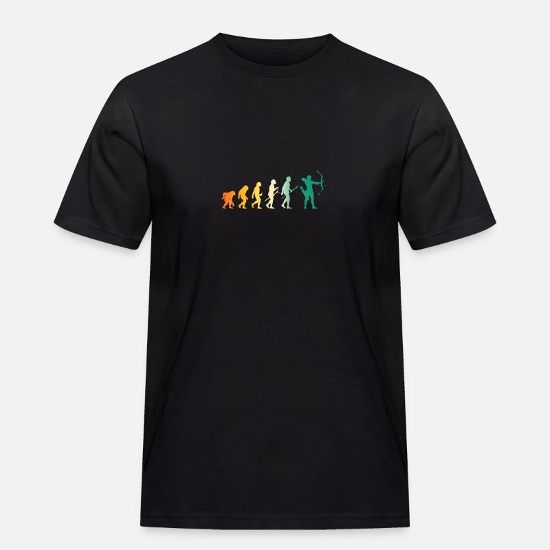 Archer Evolution Archery - Men's Workwear T-Shirt - black