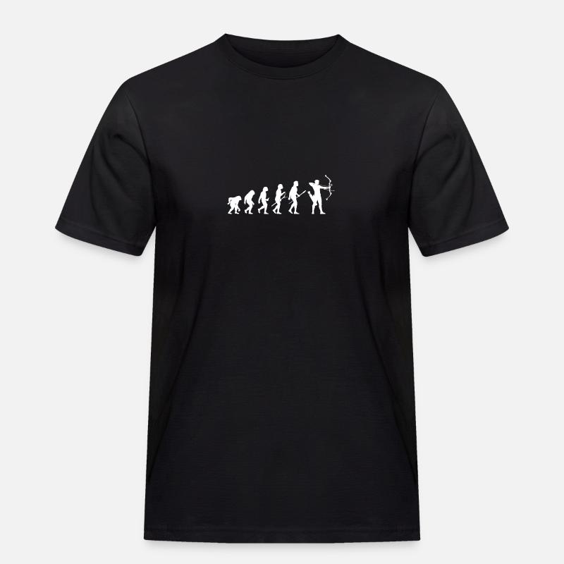 Archer Evolution Archery - Men's Workwear T-Shirt - black