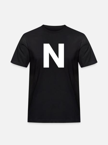 N - Men's Workwear T-Shirt - black