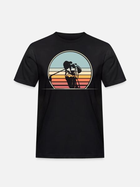 Golf Golfer - Männer Workwear T-Shirt - Schwarz