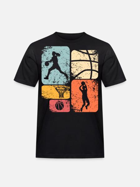 Basket-ball Basketteur Basketteur féminin - T-shirt Workwear homme - noir
