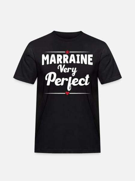 Marraine very perfect - T-shirt Workwear homme - noir
