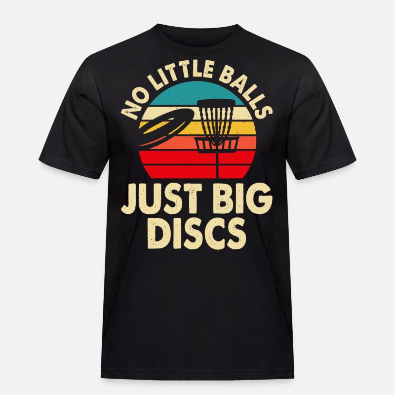 Discgolf Disc Golf - Men's Workwear T-Shirt - black
