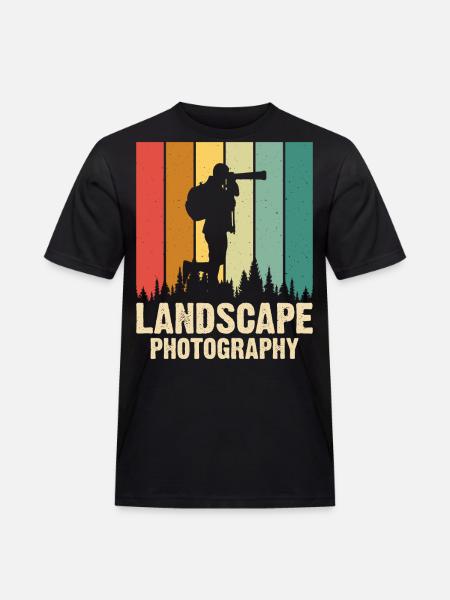 Photographe - T-shirt Workwear homme - noir