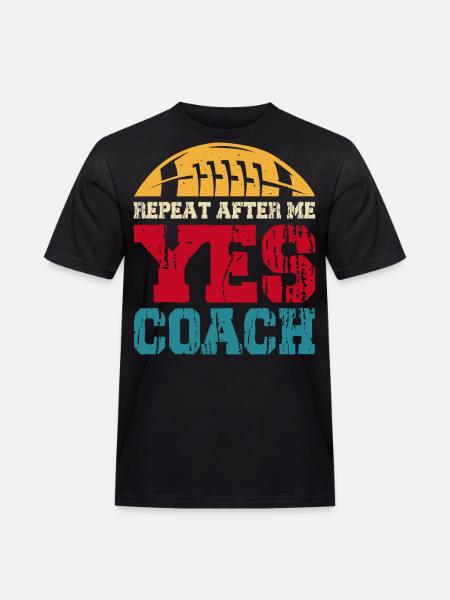 Football - Männer Workwear T-Shirt - Schwarz