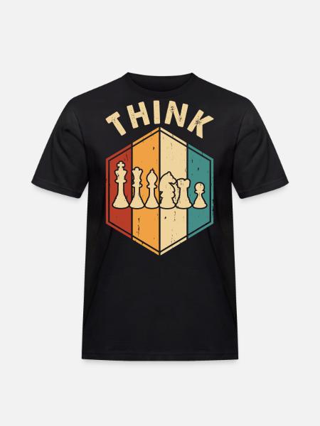 Échecs - T-shirt Workwear homme - noir