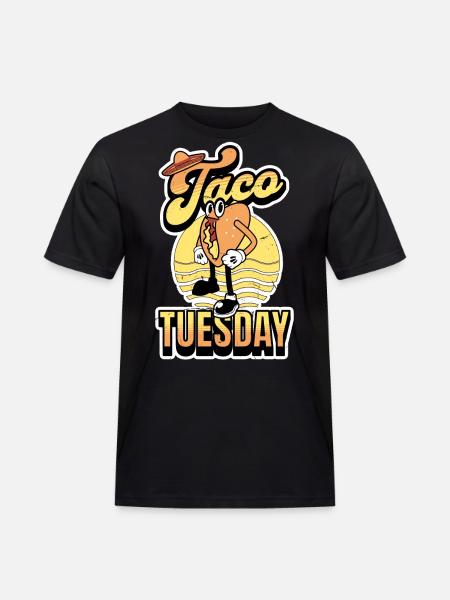 Taco Tuesday - Men's Workwear T-Shirt - black