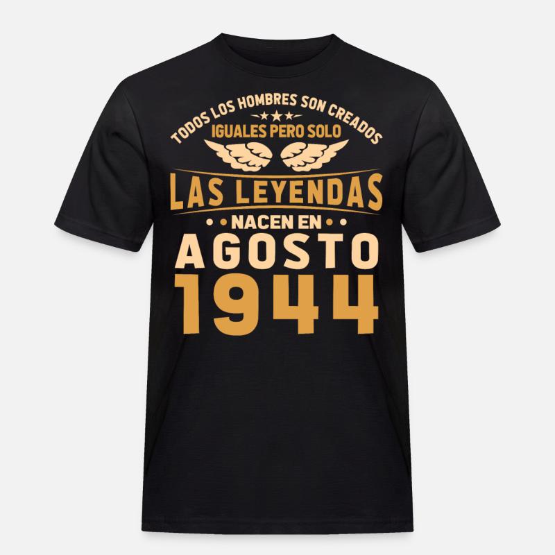 Die Legenden August 1944 - Männer Workwear T-Shirt - Schwarz