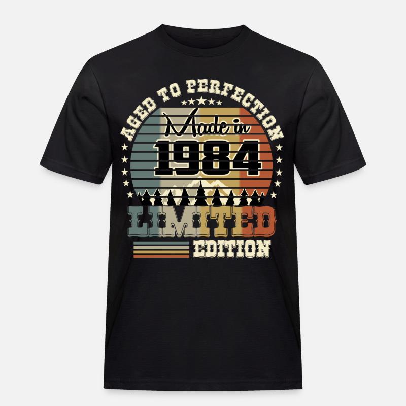 1984 Limited Edition - Männer Workwear T-Shirt - Schwarz