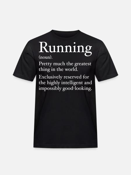 Definition of running - Men's Workwear T-Shirt - black