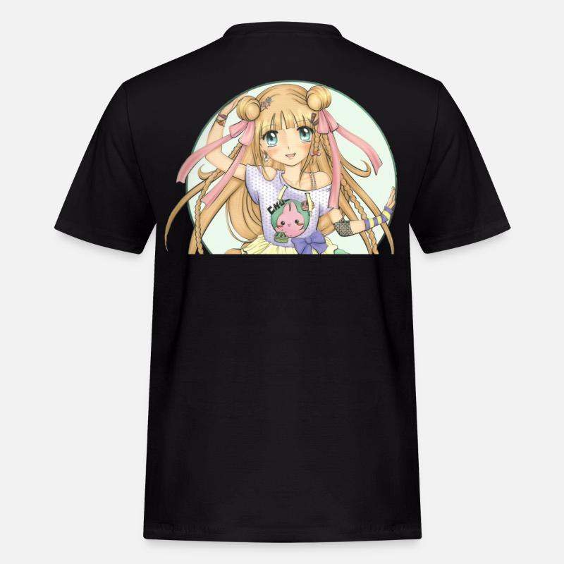 Manga - Men's Workwear T-Shirt - black