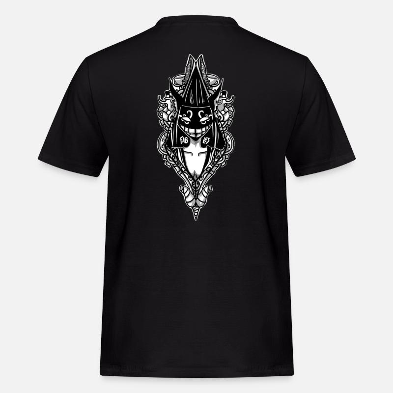 Alice - Männer Workwear T-Shirt - Schwarz