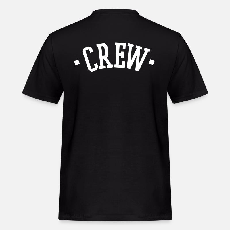 CREW - Männer Workwear T-Shirt - Schwarz