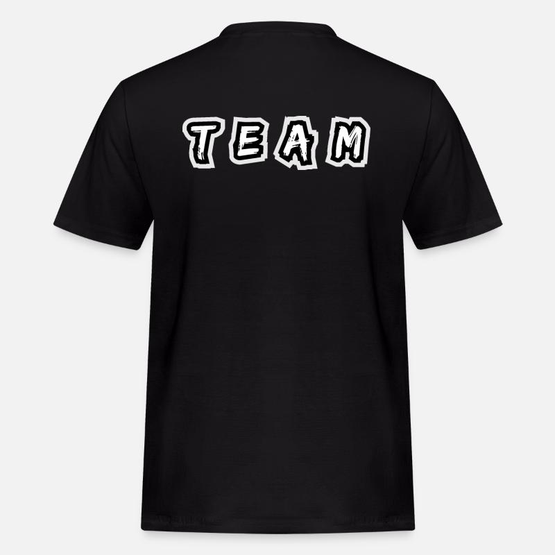 Team - Männer Workwear T-Shirt - Schwarz