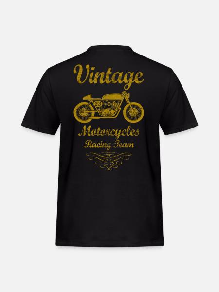 motorcycles racing team 02 - Men's Workwear T-Shirt - black