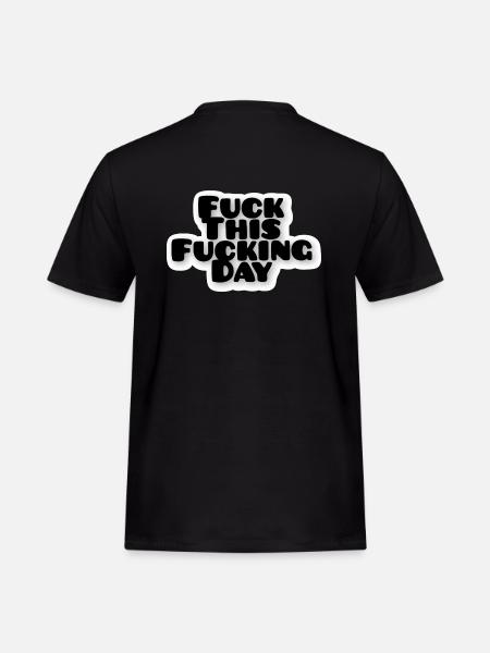 J’emmerde ce de jour - T-shirt Workwear homme - noir