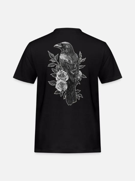 Raven - Men's Workwear T-Shirt - black
